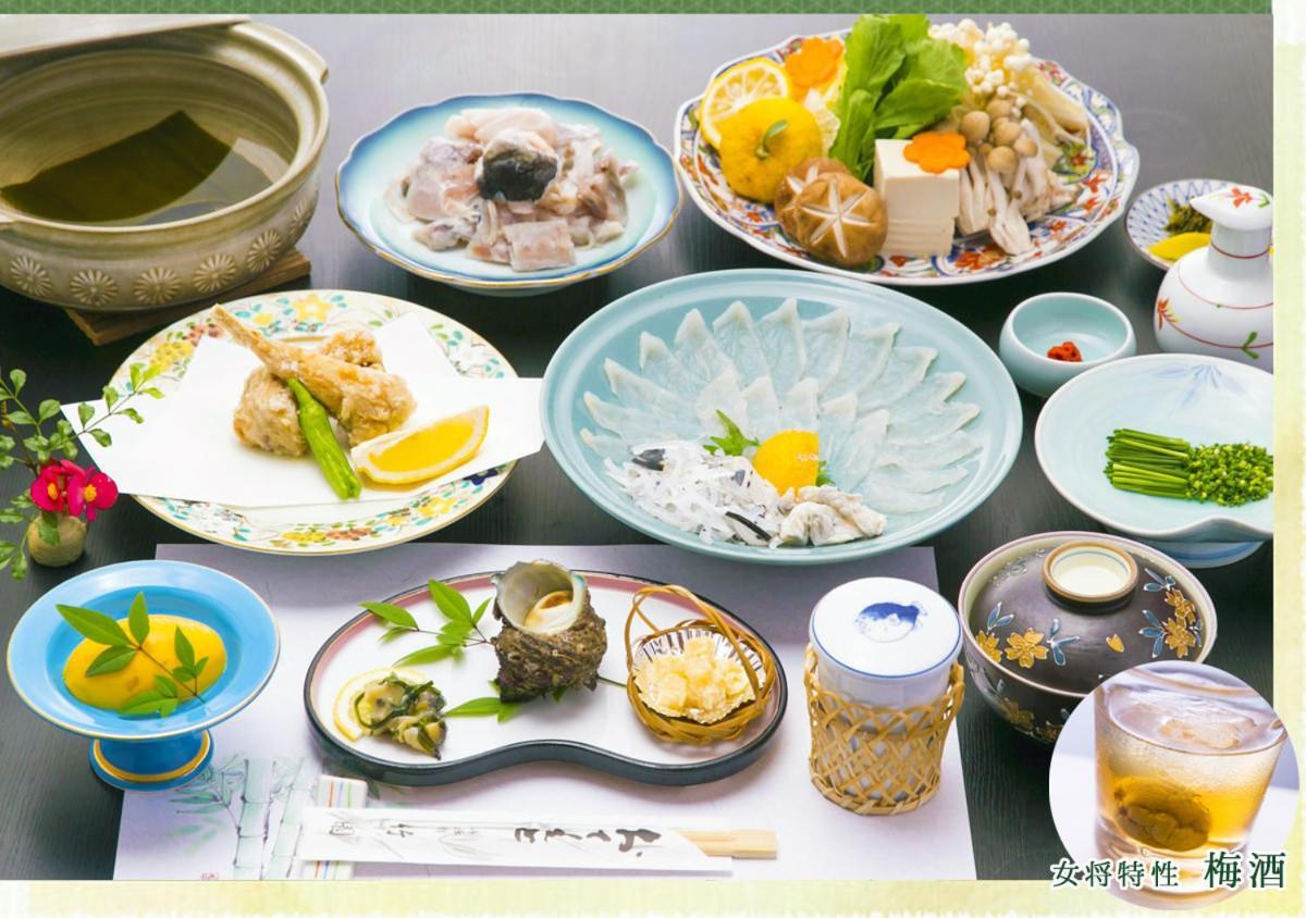 Takezono Ryokan Сімоносекі Екстер'єр фото